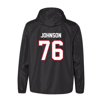 UConn - NCAA Football : Toriyan Johnson - Windbreaker