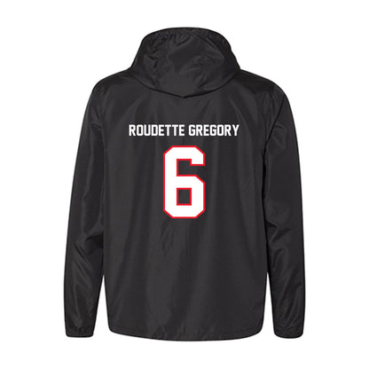 UConn - NCAA Men's Soccer : Khaya Roudette Gregory - Windbreaker-1