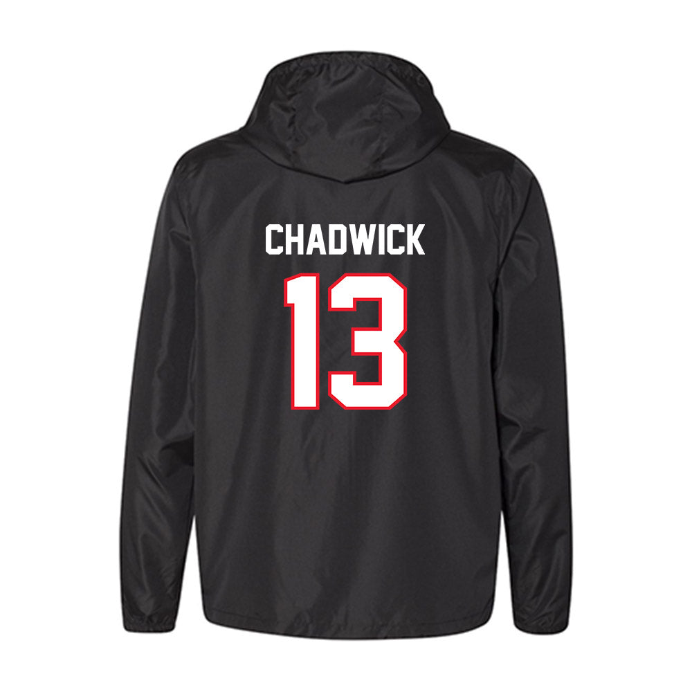 UConn - NCAA Football : Cam Chadwick - Windbreaker-1