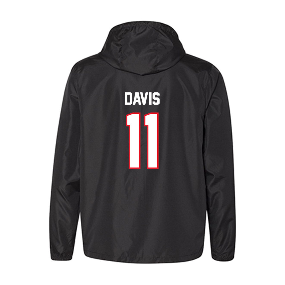 UConn - NCAA Football : Isiah Davis - Windbreaker