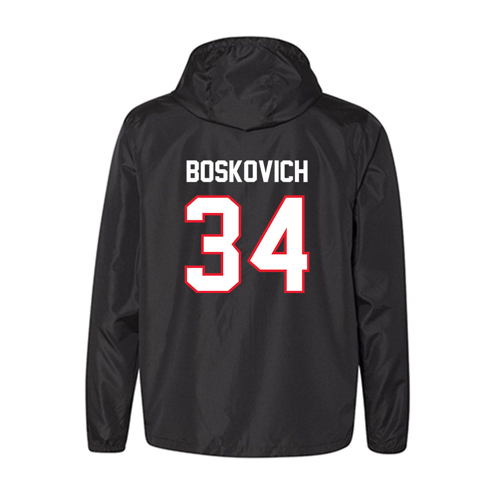 UConn - NCAA Football : Carter Boskovich - Windbreaker