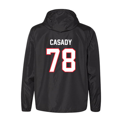 UConn - NCAA Football : Carsten Casady - Windbreaker