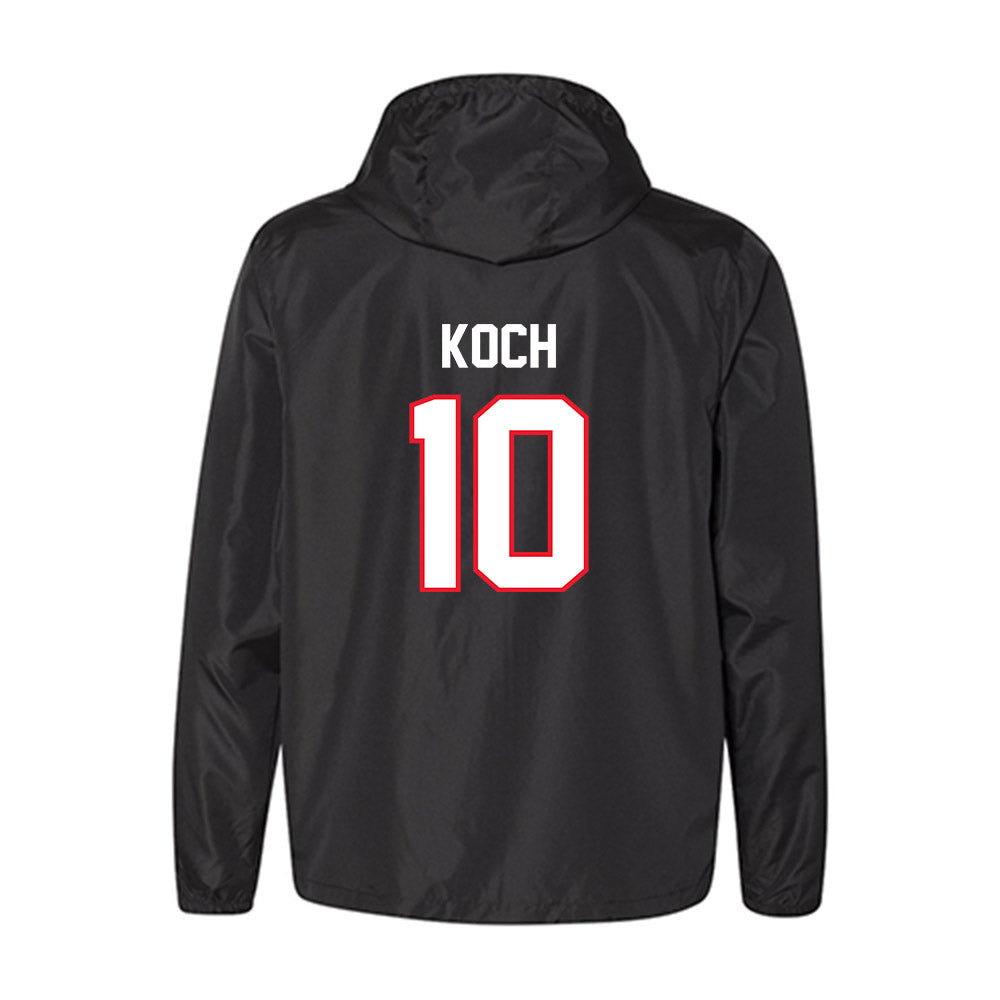 UConn - NCAA Football : Griffin Koch - Windbreaker-1