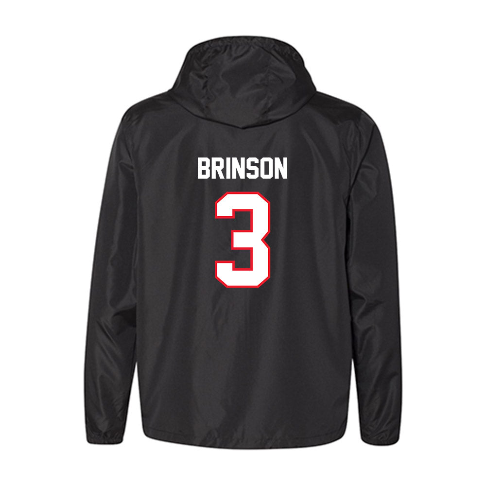 UConn - NCAA Football : D'Mon Brinson - Windbreaker