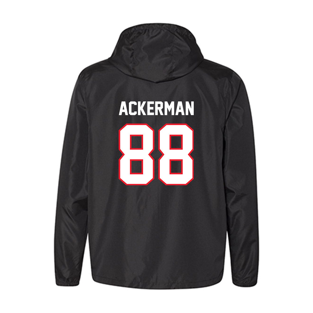 UConn - NCAA Football : Cooper Ackerman - Windbreaker