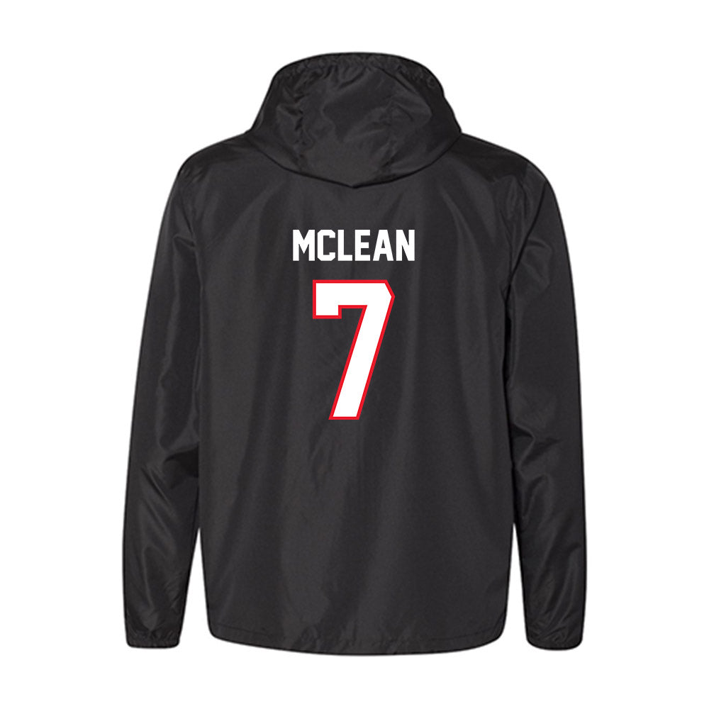 UConn - NCAA Football : Malachi Mclean - Windbreaker