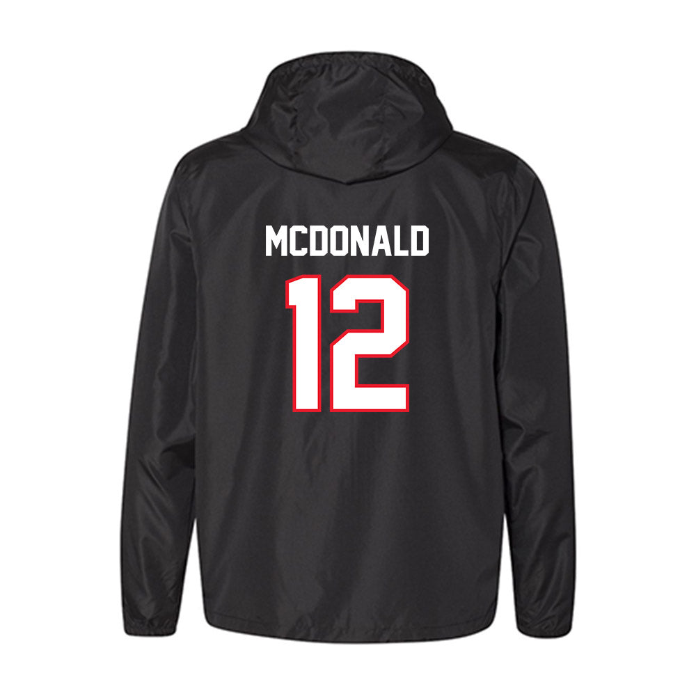 UConn - NCAA Football : Tucker McDonald - Windbreaker