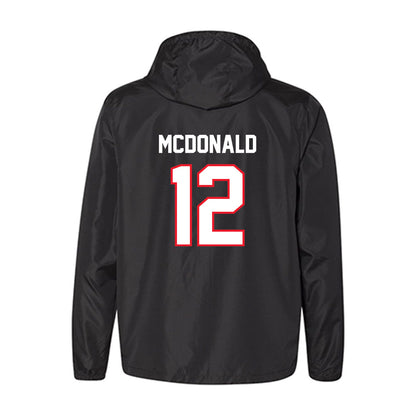 UConn - NCAA Football : Tucker McDonald - Windbreaker