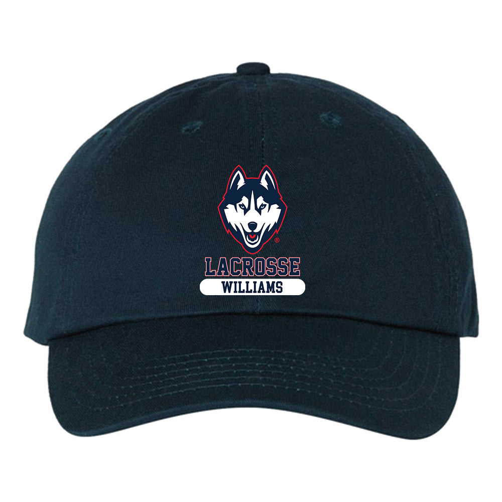 UConn - NCAA Women's Lacrosse : Leah Williams - Dad Hat