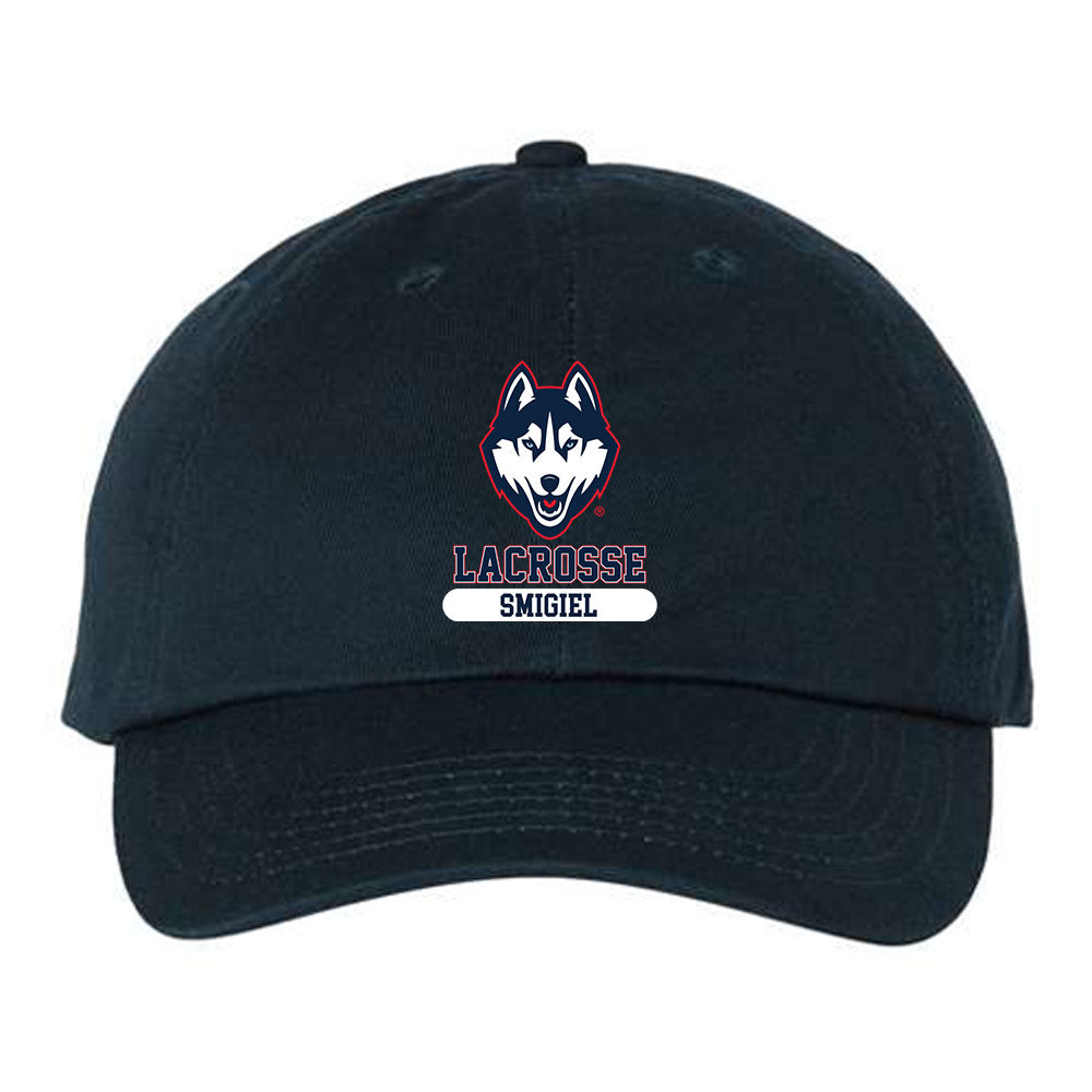 UConn - NCAA Women's Lacrosse : Lucia Smigiel - Dad Hat-0