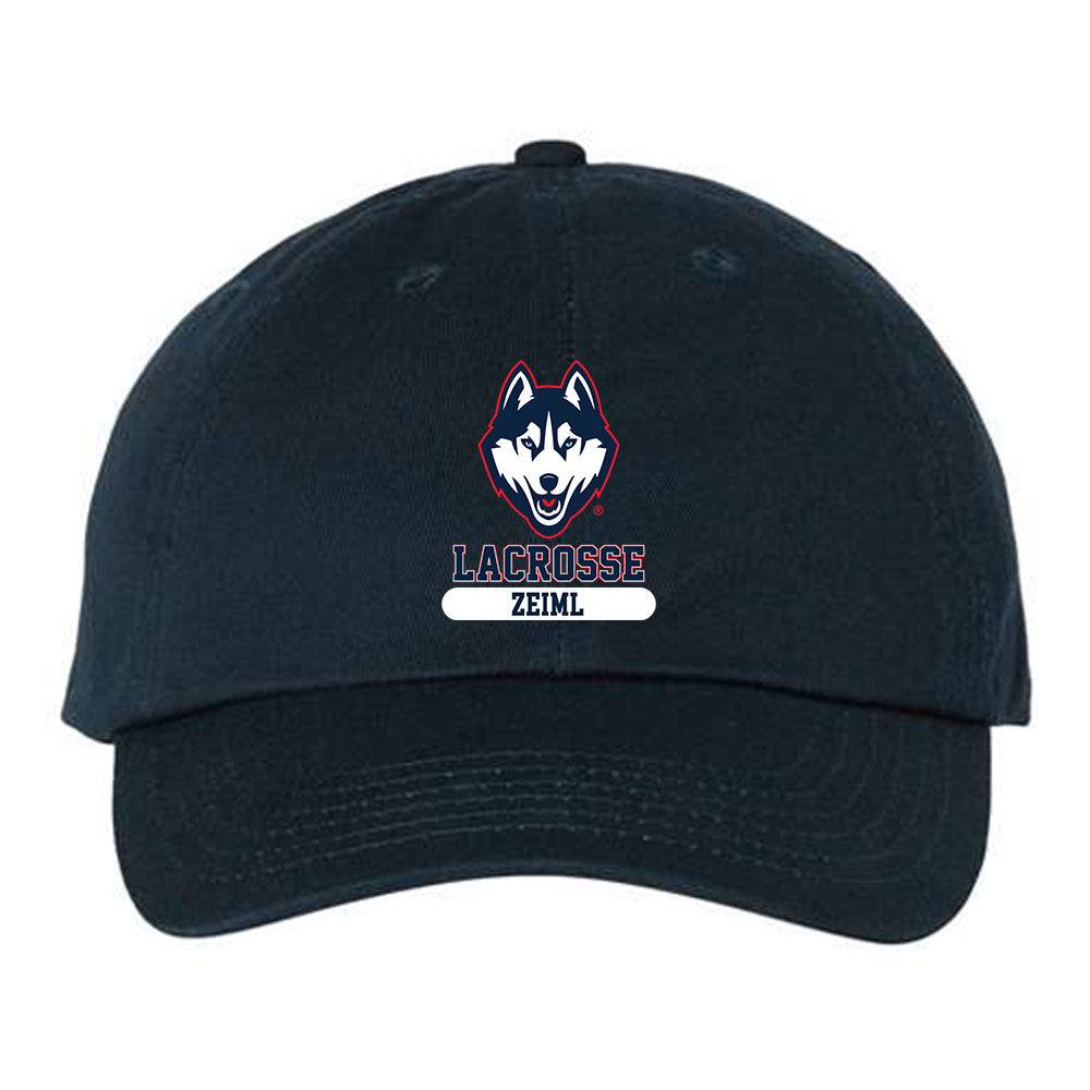 UConn - NCAA Women's Lacrosse : Sofia Zeiml - Dad Hat-0