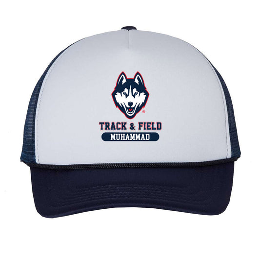 UConn - NCAA Men's Track & Field : Enaji Muhammad - Trucker Hat