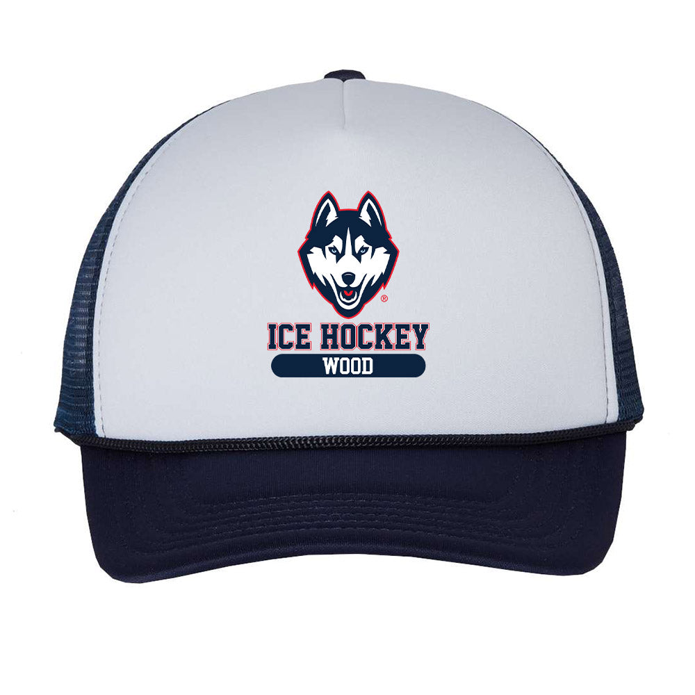 UConn - NCAA Men's Ice Hockey : Matthew Wood - Trucker Hat
