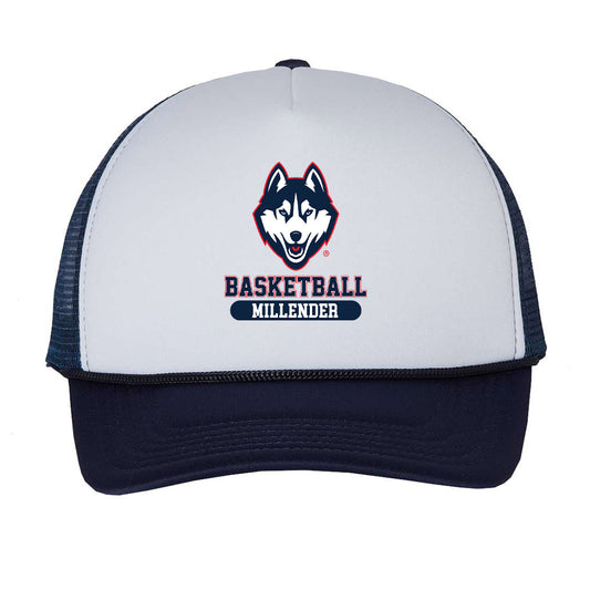 UConn - NCAA Men's Basketball : Alec Millender - Trucker Hat-0
