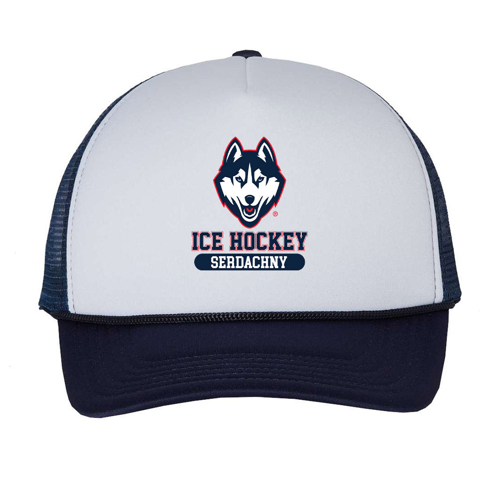 UConn - NCAA Women's Ice Hockey : Maya Serdachny - Trucker Hat