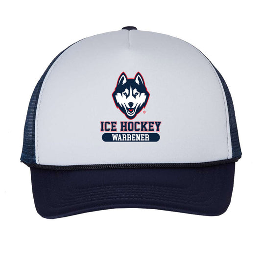 UConn - NCAA Women's Ice Hockey : Megan Warrener - Trucker Hat