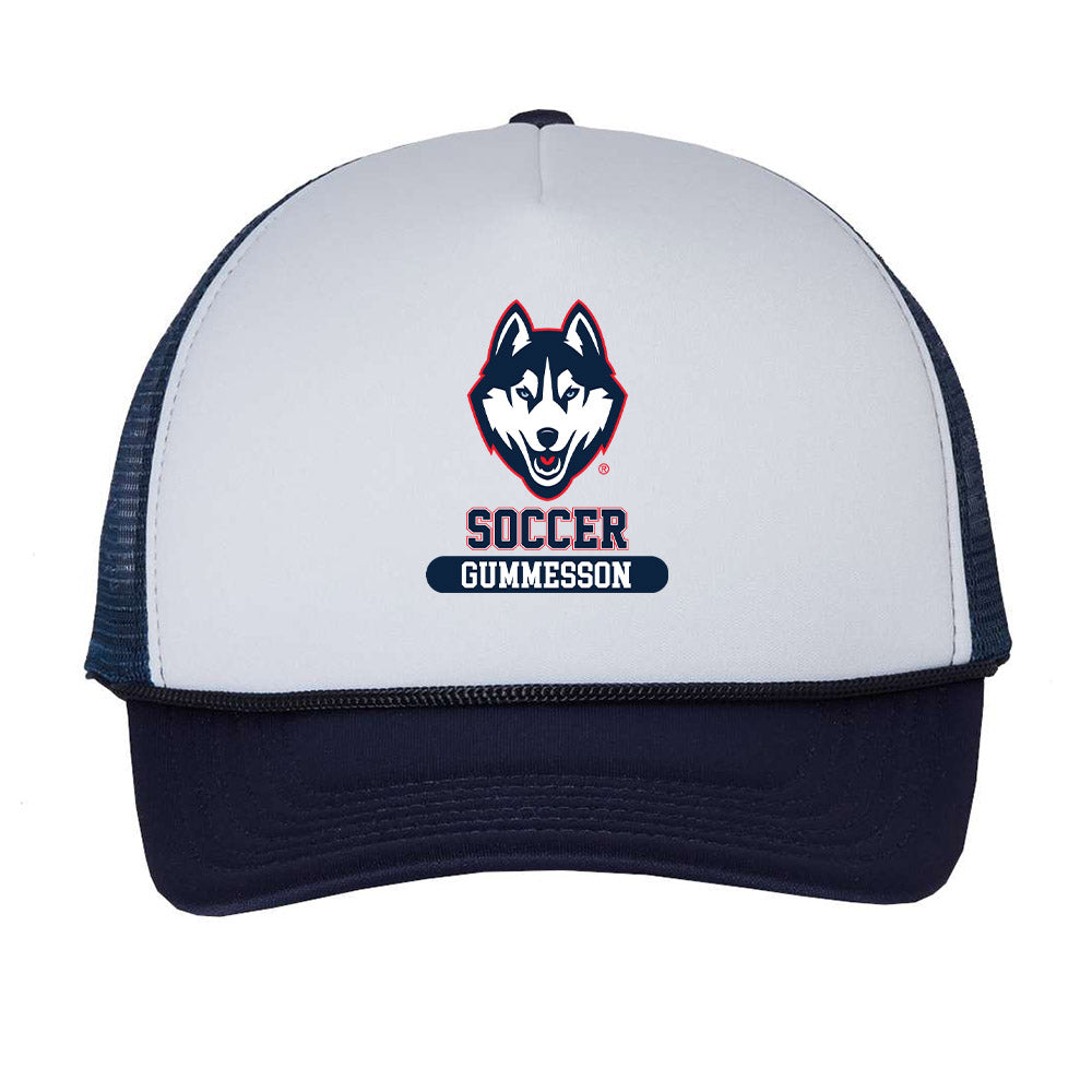 UConn - NCAA Men's Soccer : Max Gummesson - Trucker Hat