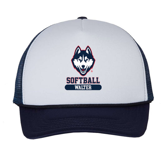 UConn - NCAA Softball : Jessica Walter - Trucker Hat-0