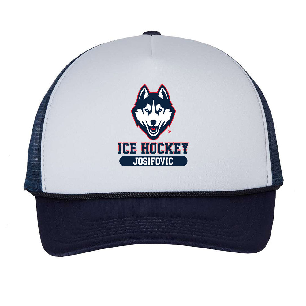 UConn - NCAA Women's Ice Hockey : Kyla Josifovic - Trucker Hat