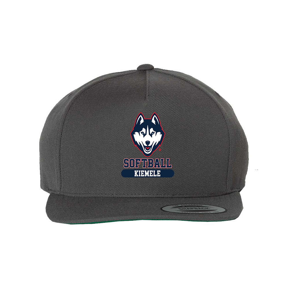 UConn - NCAA Softball : Stella Kiemele - Snapback Hat-0