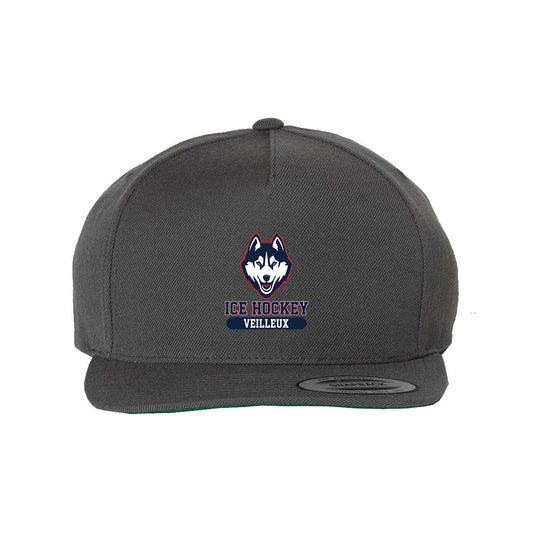 UConn - NCAA Men's Ice Hockey : Jake Veilleux - Snapback Hat