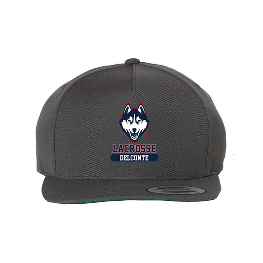UConn - NCAA Women's Lacrosse : Jessica DelConte - Snapback Hat-0