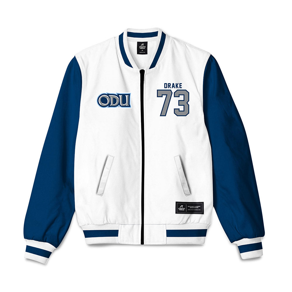 Old Dominion - NCAA Football : Connor Drake - Bomber Jacket