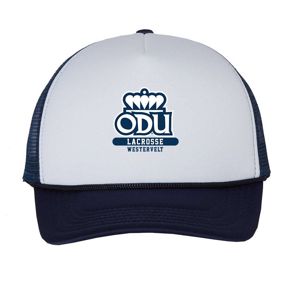 Old Dominion - NCAA Women's Lacrosse : Anna Westervelt - Trucker Hat-0