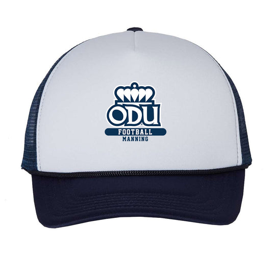Old Dominion - NCAA Football : Jahron Manning - Trucker Hat