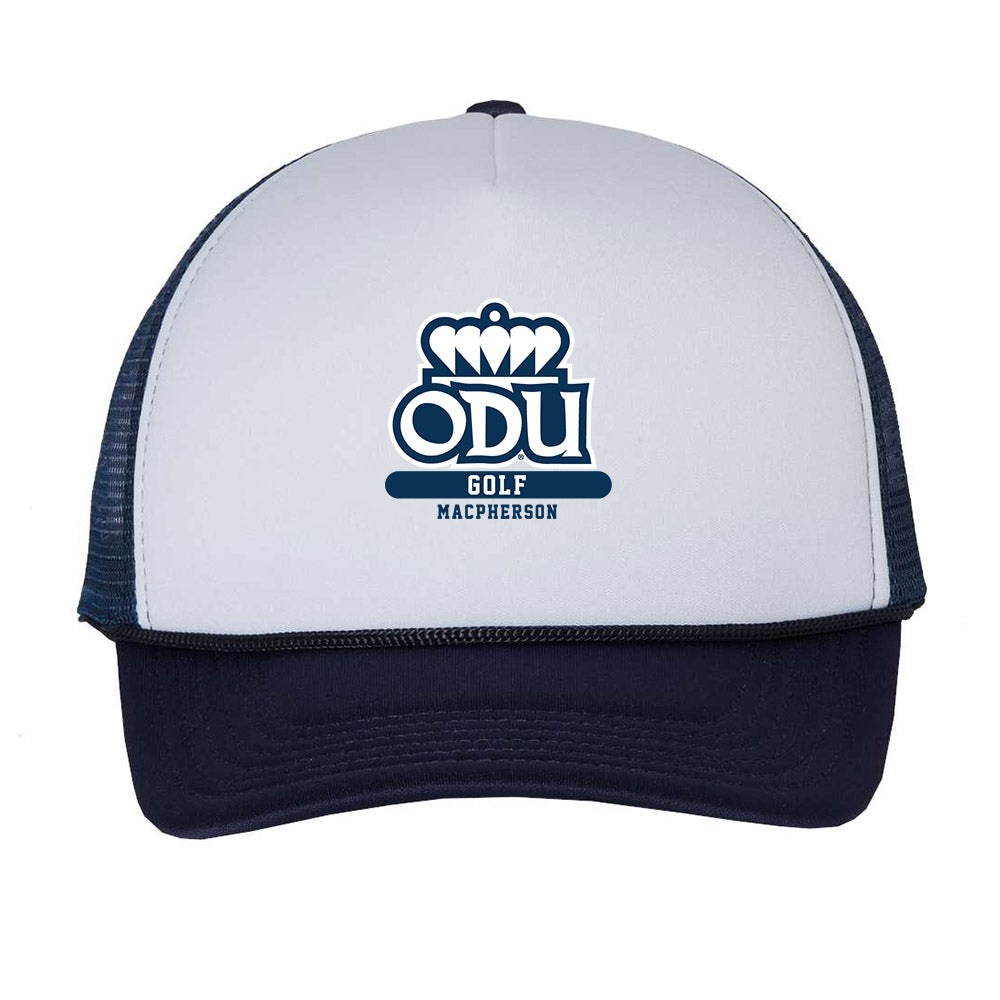 Old Dominion - NCAA Men's Golf : Joe MacPherson - Trucker Hat-0