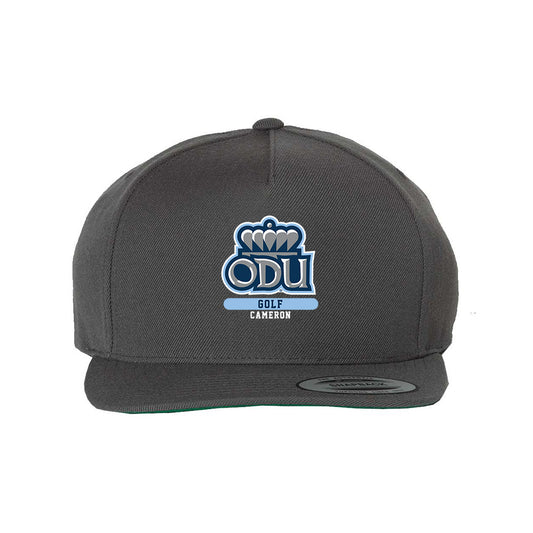 Old Dominion - NCAA Men's Golf : Garret Cameron - Snapback Hat-0