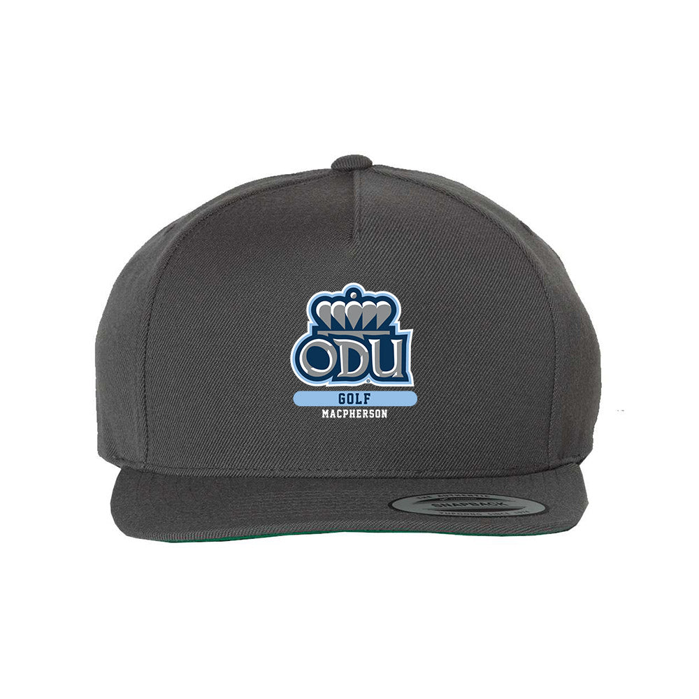 Old Dominion - NCAA Men's Golf : Joe MacPherson - Snapback Hat-0