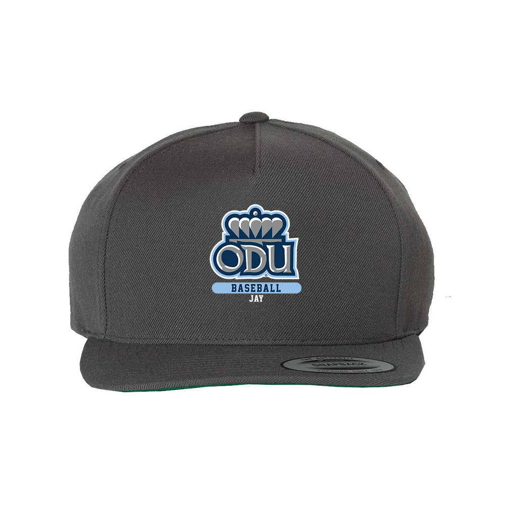 Old Dominion - NCAA Baseball : Cash Jay - Snapback Hat-0