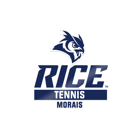Rice - NCAA Men's Tennis : Eduardo Morais - Sticker-0