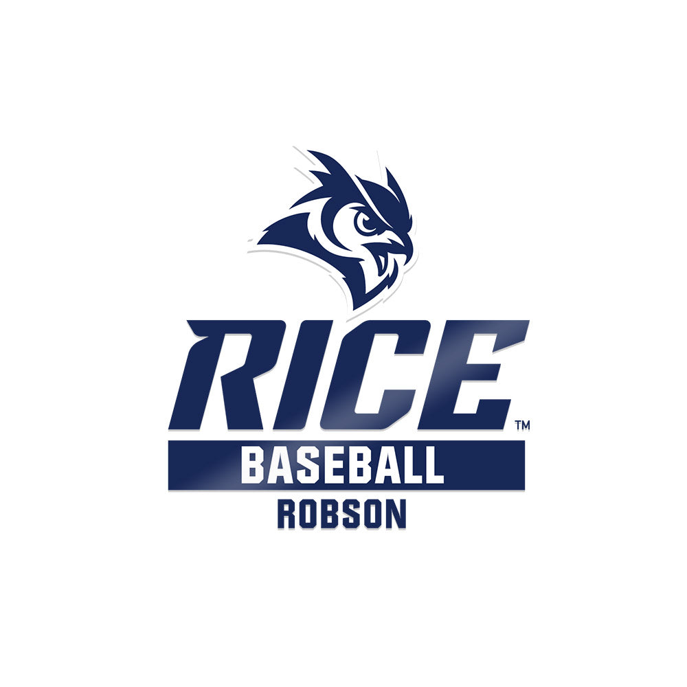 Rice - NCAA Baseball : Colin Robson - Sticker-0