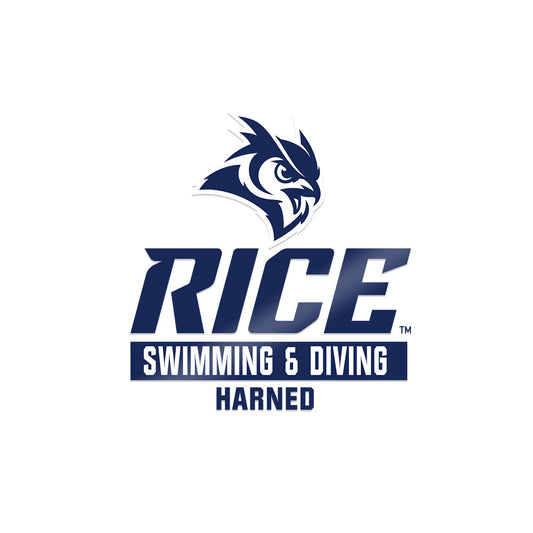 Rice - NCAA Women's Swimming & Diving : Antonina Harned - Sticker-0