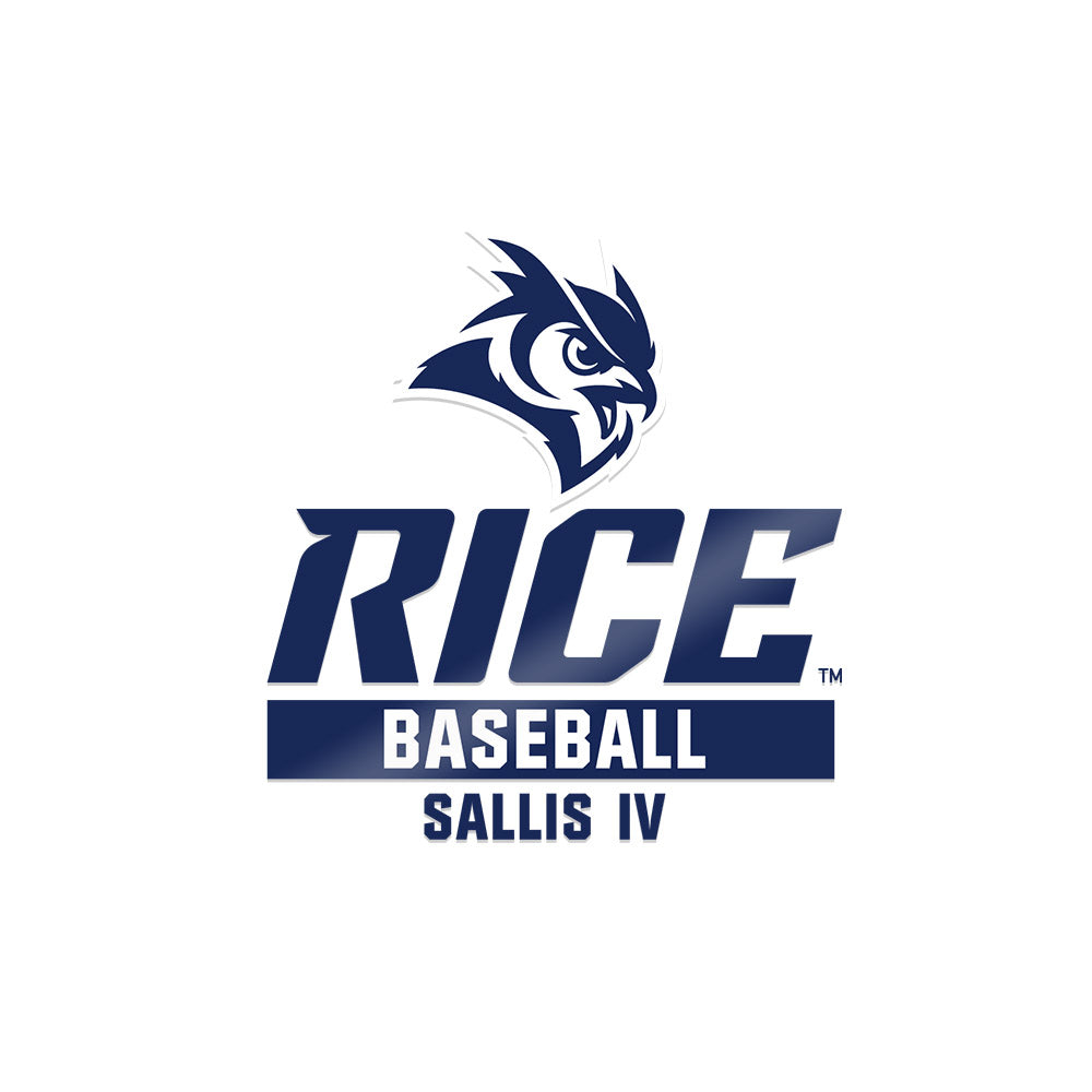 Rice - NCAA Baseball : LaPlace Sallis IV - Sticker-0