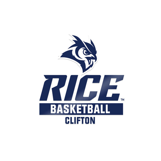 Rice - NCAA Women's Basketball : Kennedy Clifton - Sticker-0