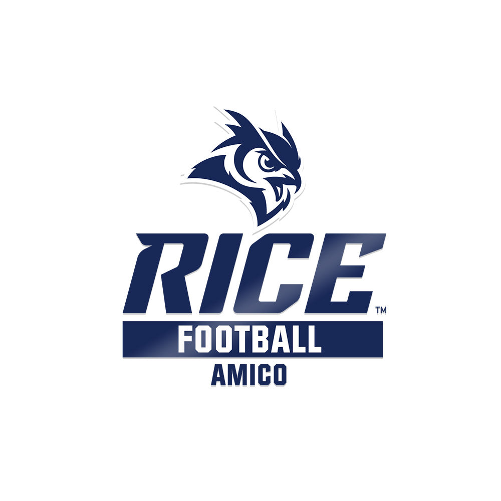 Rice - NCAA Football : Michael Amico - Sticker-0