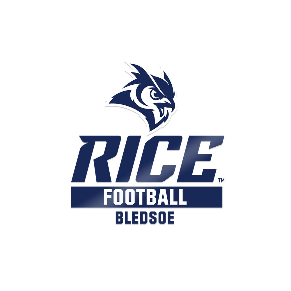 Rice - NCAA Football : Nate Bledsoe - Sticker-0