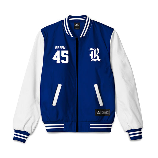 Rice - NCAA Football : Demone Green - Bomber Jacket