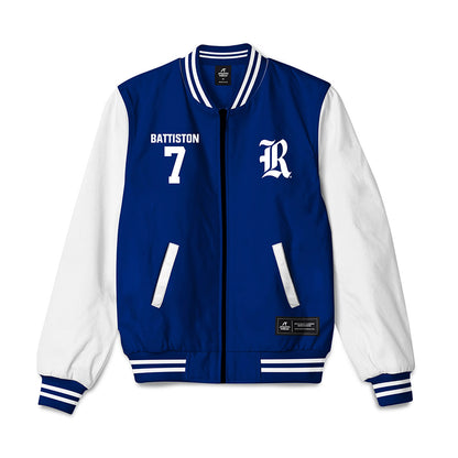 Rice - NCAA Women's Basketball : Louann Battiston - Bomber Jacket-0