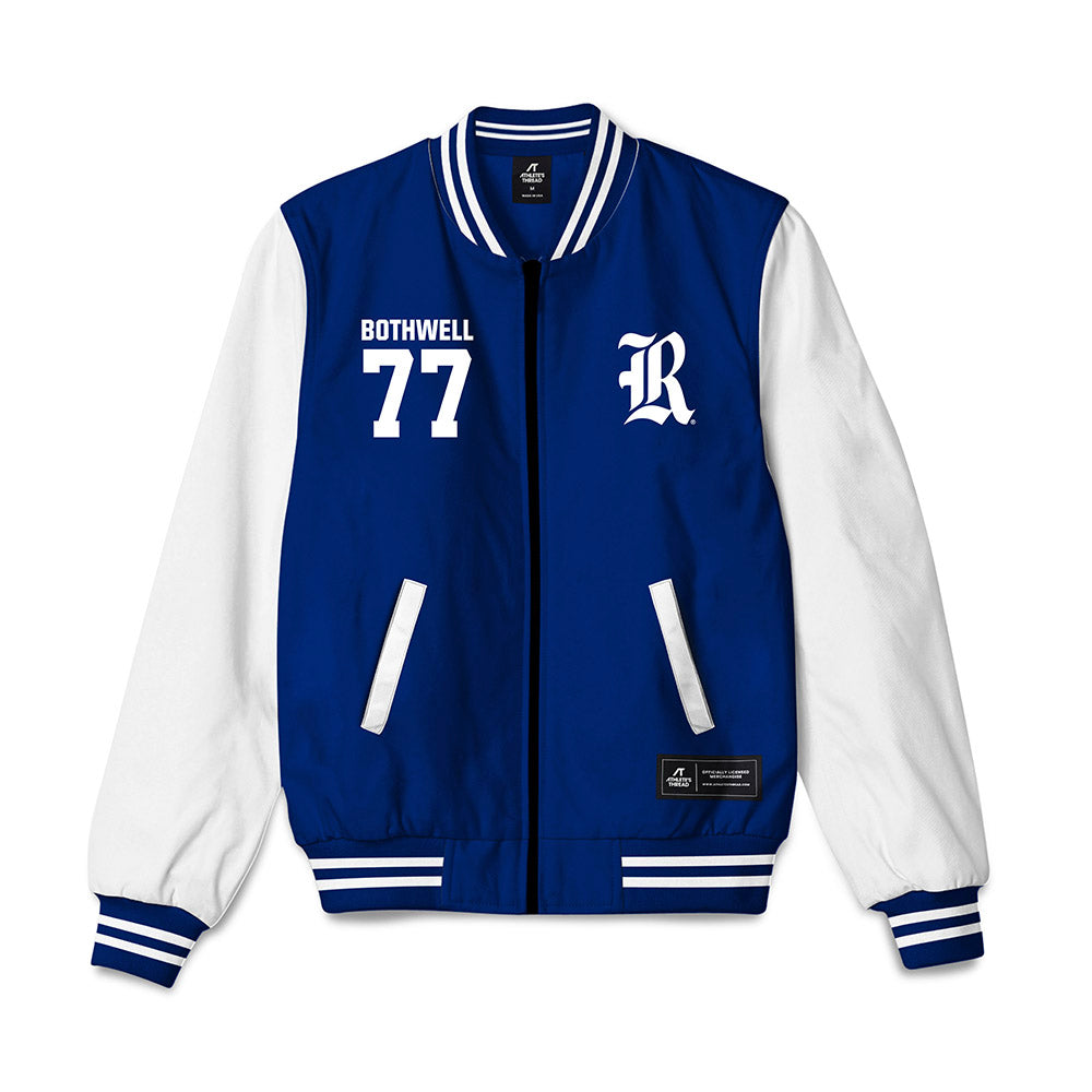 Rice - NCAA Football : Ian Bothwell - Bomber Jacket-0