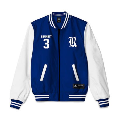 Rice - NCAA Football : Coleman Bennett - Bomber Jacket