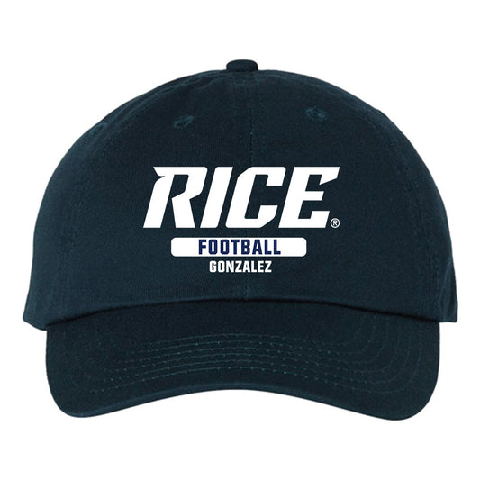 Rice - NCAA Football : Isaiah Gonzalez - Dad Hat