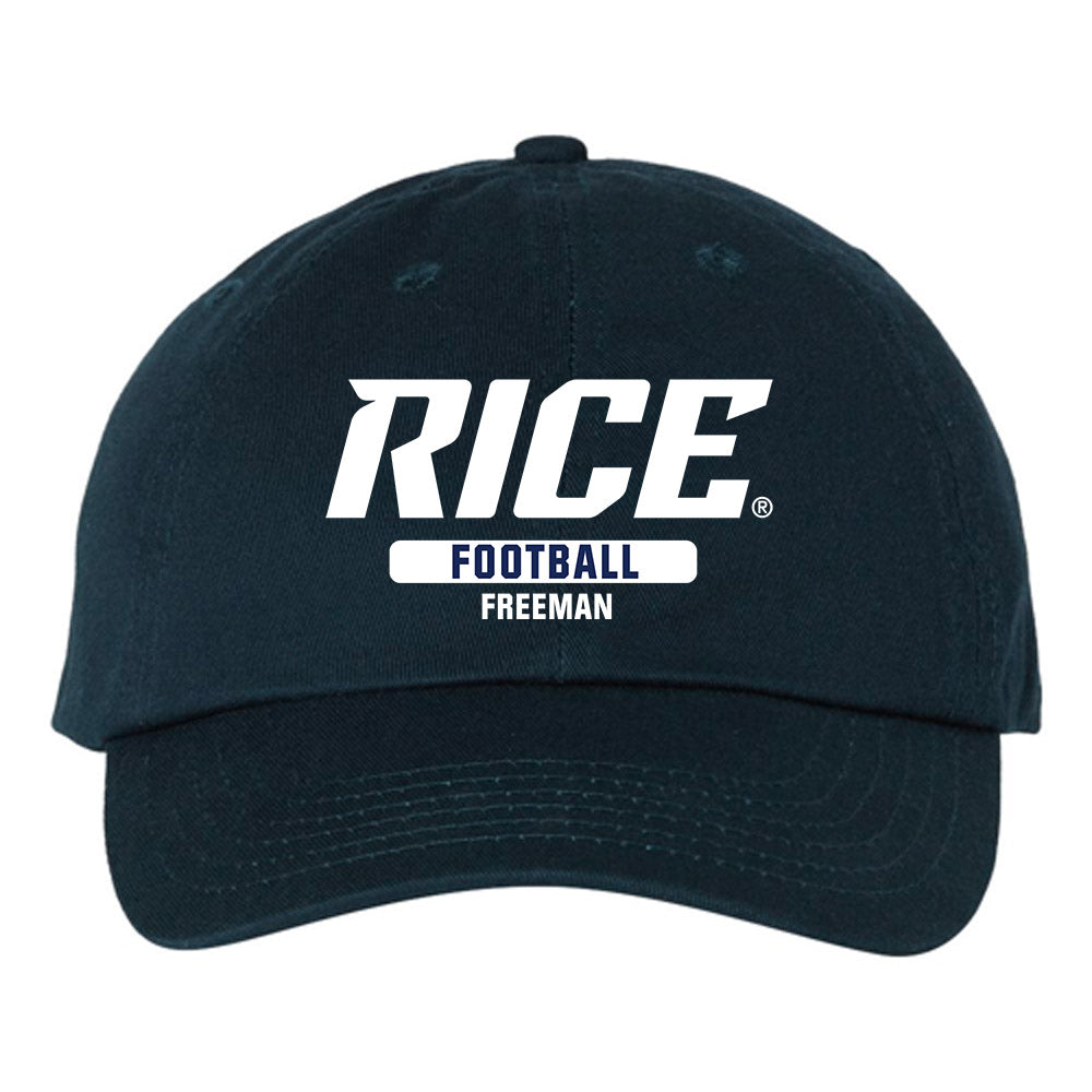 Rice - NCAA Football : Wyatt Freeman - Dad Hat