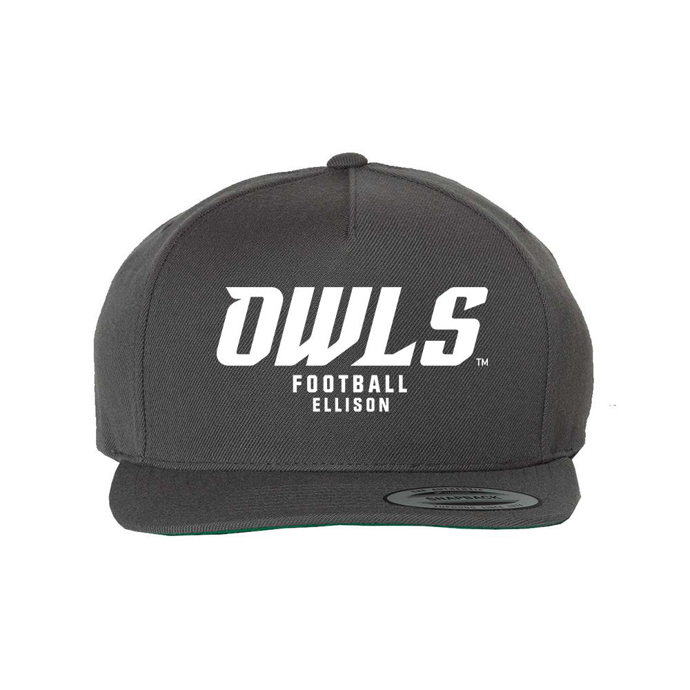 Rice - NCAA Football : JaBari Ellison - Snapback Hat-0