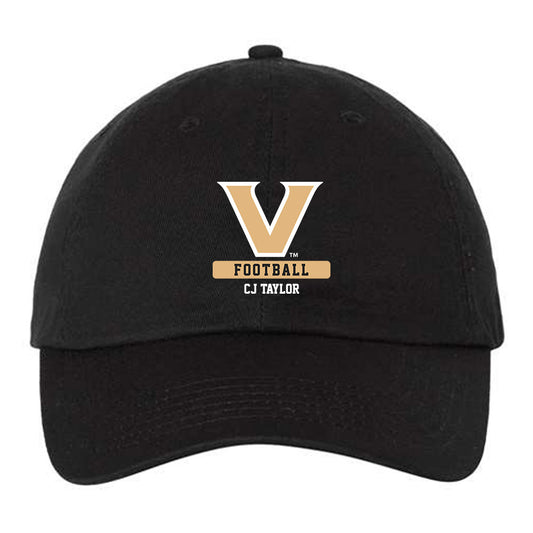 Vanderbilt - NCAA Football : CJ Taylor - Dad Hat-0