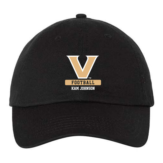 Vanderbilt - NCAA Football : Kam Johnson - Dad Hat-0
