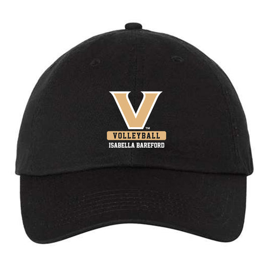Vanderbilt - NCAA Women's Volleyball : Isabella Bareford - Dad Hat-0